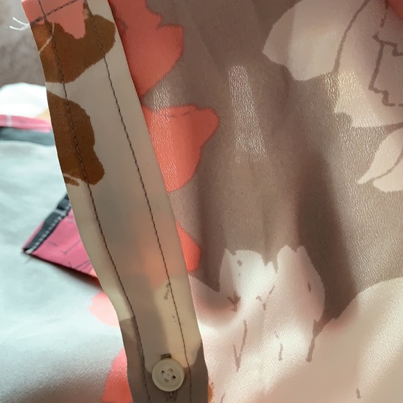 Banana Republic Floral Button Down Blouse - Picture 7 of 7